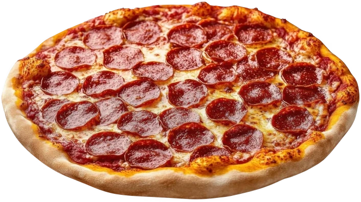 Knusprige Pizza